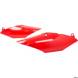 Боковой пластик HONDA CRF250R 18-21 CRF250RX 19-21 CRF450R 17-20 CRF450RX 17-20 красные / POLISPORT 83610-MKE-A00ZA 83510-MKE-A00ZA