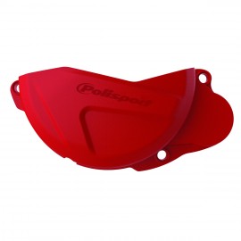Защита крышки сцепления HONDA CRF250R 10-17 красная / POLISPORT