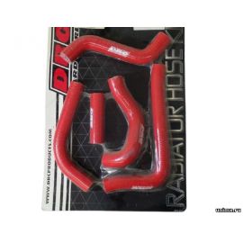Патрубки силиконовые SUZUKI RMZ450 08-14 RMX450 10-19 красные / DRC 17854-28H00 17853-28H00 17851-28H00 17855-28H00 17852-28H00