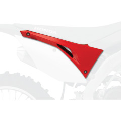 Накладка на воздушный короб HONDA CRF250R 18-21 CRF250RX 19-21 CRF450R 17-20 CRF450RX 17-20 красная / POLISPORT HO04685-070 17232-K95-A20ZA 17231-K95-A20ZA 17231-MKE-A00ZA 17232-MKE-A00ZA