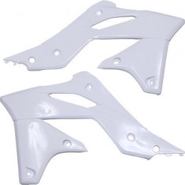 Обтекатель радиатора KAWASAKI KXF250 13-16 белый / POLISPORT KA04725 49089-0772-25M 49089-0832-25M 49089-0773-25M 49089-0833-25M
