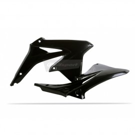 Обтекатель радиатора SUZUKI RMZ450 08-17 RMX450 17-19 чёрный / POLISPORT SU04927@102 47111-28H02-30H 17762-28H02-GY8 17761-28H02-GY8 47211-28H00-30H