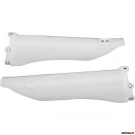 Защита перьев вилки KAWASAKI KX85 14-23 белые / UFO 55020-0896-6D 55020-0897-6D