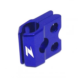 Хомут переднего тормозного шланга HONDA YAMAHA синяя / ZETA 45461-MEN-000 45462-MEN-000 17D-23466-00-00 17D-23467-00-00