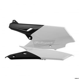 Кликните для увеличения изображения Боковой пластик YAMAHA YZF250 14-18 YZF450 14-17 YZF250X 15-19 YZF450X 17-18 бело-чёрные / POLISPORT 1SL-21720-00-00 1SL-21720-10-00 1SL-21710-00-00