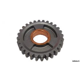 Шестерня КПП YAMAHA YZ125 03-04 вторая вторичный вал 28 зубов / YAMAHA