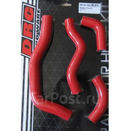 Патрубки силиконовые HONDA CRF450X 05-17 красный / DRC 19062-MEY-670 19065-MEY-670 19064-KRN-000 19064-MEY-670