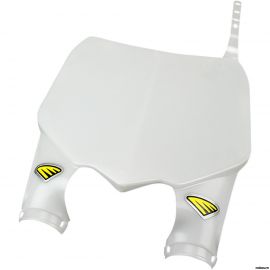 Пластик передний под номер HONDA CRF250R 10-13 CRF450R 09-12 белый / CYCRA 8656700001 HO04639-041 61136-MEN-A30ZA