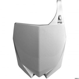 Пластик передний под номер YAMAHA YZ125/250 15-20 YZF250 10-18 YZF450 10-17 YZF450X 16-18 YZF250X 15-19 белый / POLISPORT 1SR-23485-00-00 17D-23485-50-00