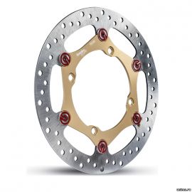 Диск тормозной передний YAMAHA YZ125/250 01-16 YZF250 01-15 WRF/YZF450 03-15 WRF250 01-16 YZF250X 15-16 SUZUKI RM125/250 89-08 267мм / BREMBO ZC844 59221-37F00 59221-37F10 5MV-2581T-00-00 5XC-2581T-G0-00