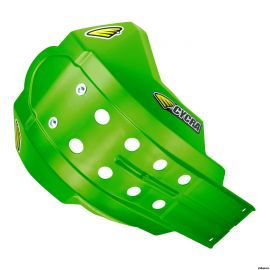 Защита двигателя KAWASAKI KXF450 09-15 пластик зелёная / CYCRA
