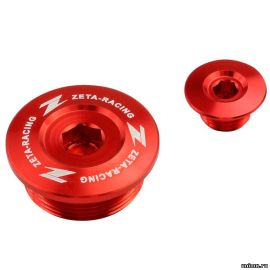 Смотровое окно комплект HONDA CRF150R 07-24 CRF250R 10-17 CRF450R 02-16 CRF450X 05-17 красные / ZETA 90084-MN8-010 90087-HB5-000 90087-MN1-670