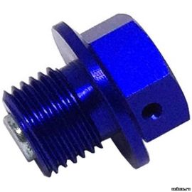 Болт 12X10 P1.5 слива масла с магнитом SUZUKI синий / ZETA 09247-12106
