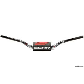Руль 28мм SCAR O2 McGrath Short KTM черный / SCAR