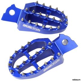 Подножки YAMAHA YZ65 18-25 YZ85 02-25 YZ125/250 99-25 YZ250F 03-23 YZ450F 03-22 WR250/450F 01-23 синие / ZETA B2W-27411-00-00 B2W-27421-00-00 5XC-27411-M2-00 5XC-27421-M2-00 5ET-27411-00-00 5ET-27421-00-00