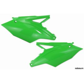 Боковой пластик KAWASAKI KXF250 17-20 KXF450 16-18 зелёные / POLISPORT 36001-0629-266 36001-0638-266