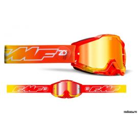Маска кросс FMF Powerbomb LE Osborne зеркально красная линза / FMF