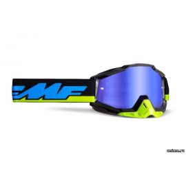Маска кросс FMF Powerbomb Talladega зеркально синяя линза / FMF