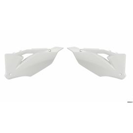 Боковой пластик KAWASAKI KXF250 21-24 KXF450 19-23 белый / POLISPORT 36001-0660-266 36001-0662-266