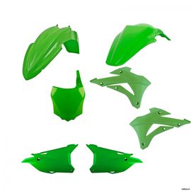 Комплект пластика KAWASAKI KX85 14-21 зелёный / POLISPORT