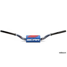 Руль 28мм SCAR O2 Yamaha YZ-YZF синий / SCAR