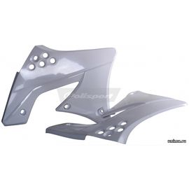 Обтекатель радиатора KAWASAKI KXF250 06-08 белый / POLISPORT