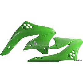 Обтекатель радиатора KAWASAKI KXF450 06-08 белый / POLISPORT