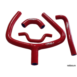 Патрубки силиконовые KAWASAKI KXF250 09-16 красные / FACTORY EFFEX 39062-0258 39062-0292 39062-0293 39062-0294 39062-0295 39062-1256
