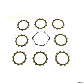 Диск сцепления фрикционный YAMAHA YZ125 93-24 8шт комплект / ATHENA 3XJ-16321-00-00 1C3-15463-00-00