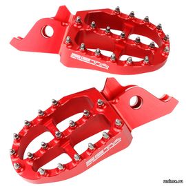 Подножки HONDA CR125/250R 02-03 CRF150/250/450R/X/RX 04-24 красные / ZETA 50642-MEN-305 50642-MEN-670 50616-MEN-670 50616-MEN-305 50660-MKE-A70 50670-MKE-A70