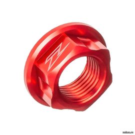 Гайка 16x22 P1.5 оси колеса передняя красная / ZETA 92015-1465 90179-16011-00 90301-KZ4-J40