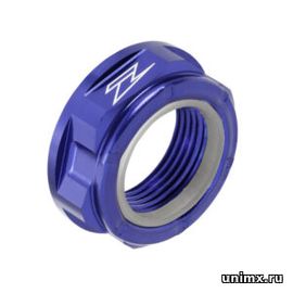 Гайка 20x30 P1.5 оси колеса задней синяя / ZETA YAMAHA 90185-20168-00 90185-20002-00