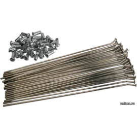 Комплект спиц переднего колеса 21 KAWASAKI KXF250 06-25 KXF450 06-25 KLX450R 08-19 226мм 36шт / MOOSE RACING 41029-0003