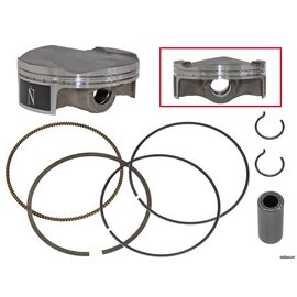 Поршневой комплект KTM 250SX-F 13-15 250EXC-F 14-16 HQV FC250 14-15 FE250 14-16 77.97mm 13.9:1 / NAMURA 77730007100