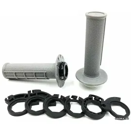 Грипсы крепёжные без вафли 2 и 4-такта серые / OTOM