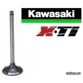 Клапан выпускной KAWASAKI KX250F 25-26 титановый / XTI