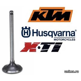 Клапан впускной KTM 450SX-F 13-14 титановый / XTI 789.36.030.000
